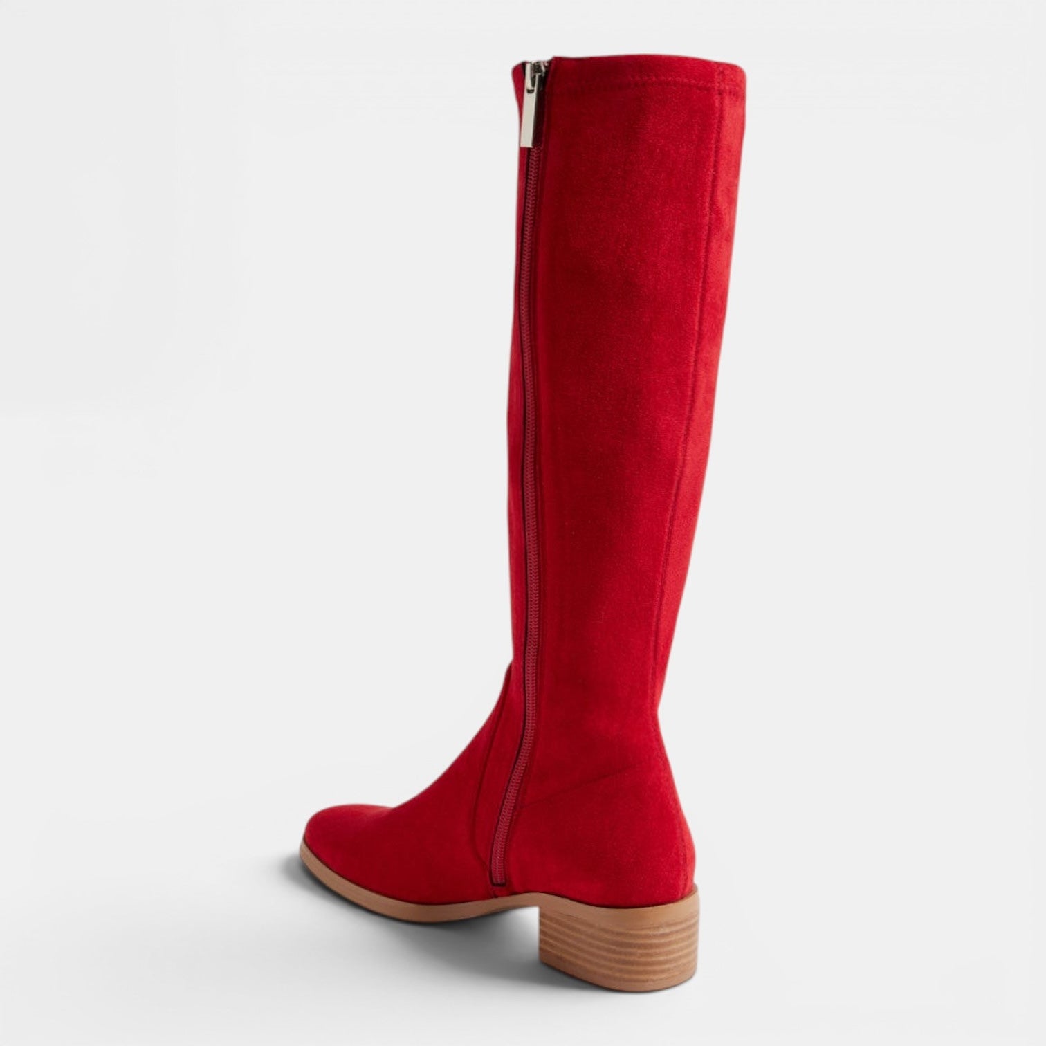 DJANGO & JULIETTE TIMOTHIE RED MICROSUEDE