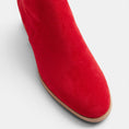 Load image into Gallery viewer, DJANGO & JULIETTE TIMOTHIE RED MICROSUEDE
