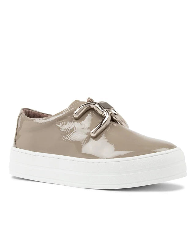 DJANGO & JULIETTE SHELINA CEMENT PATENT - Women Sneakers - Collective Shoes 