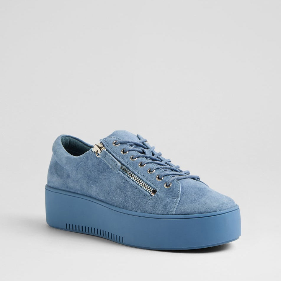 DJANGO & JULIETTE WOLFIE DENIM SUEDE - Women sneakers - Collective Shoes 