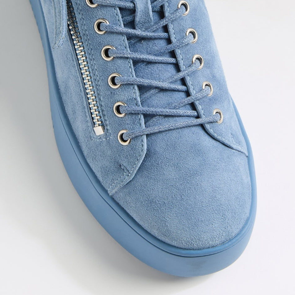 DJANGO & JULIETTE WOLFIE DENIM SUEDE - Women sneakers - Collective Shoes 