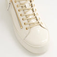 Load image into Gallery viewer, DJANGO & JULIETTE WOLFIE IVORY PATENT - Women sneakers - Collective Shoes 
