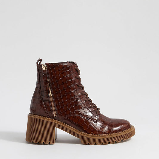 DJANGO & JULIETTE ZYAN NUTMEG - Women Boots - Collective Shoes 