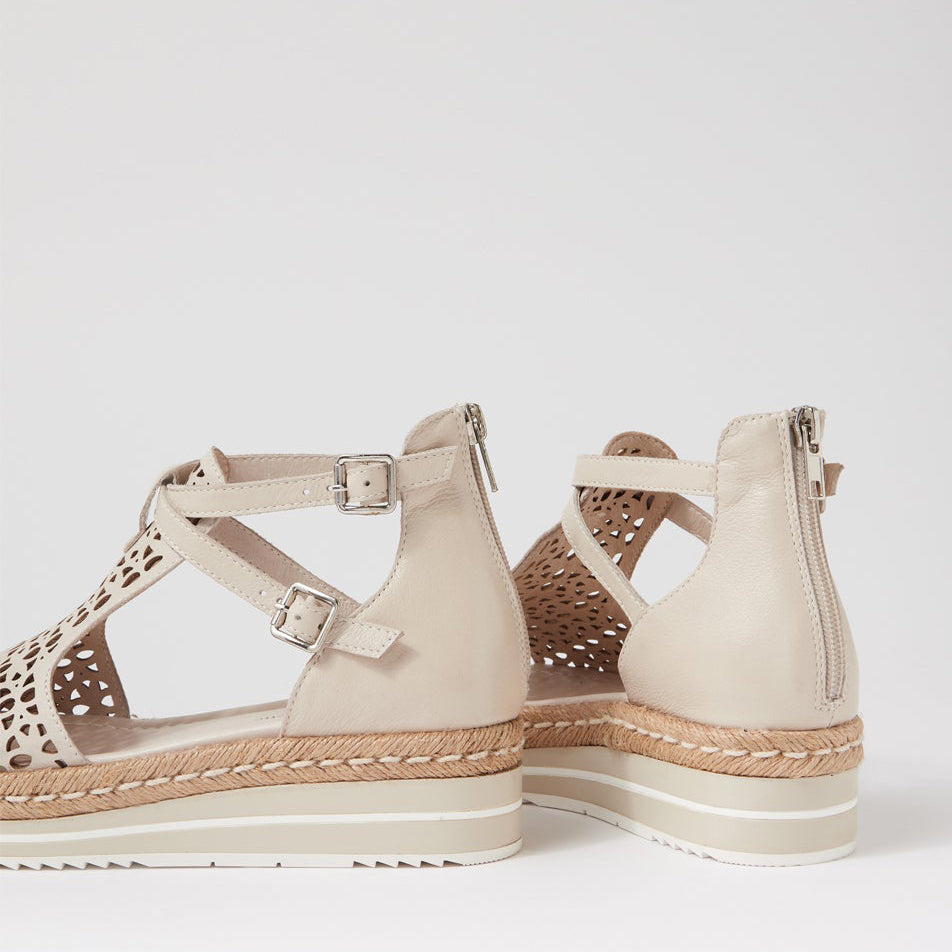 DJANGO & JULIETTE ACCRA ALMOND - Women Sandals - Collective Shoes 