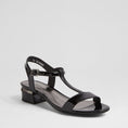 Load image into Gallery viewer, DJANGO & JULIETTE TANER BLACK PATENT - Women Sandals - Collective Shoes 
