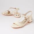 Load image into Gallery viewer, DJANGO & JULIETTE TANER NOUGAT PATENT MULTI - Women Sandals - Collective Shoes 

