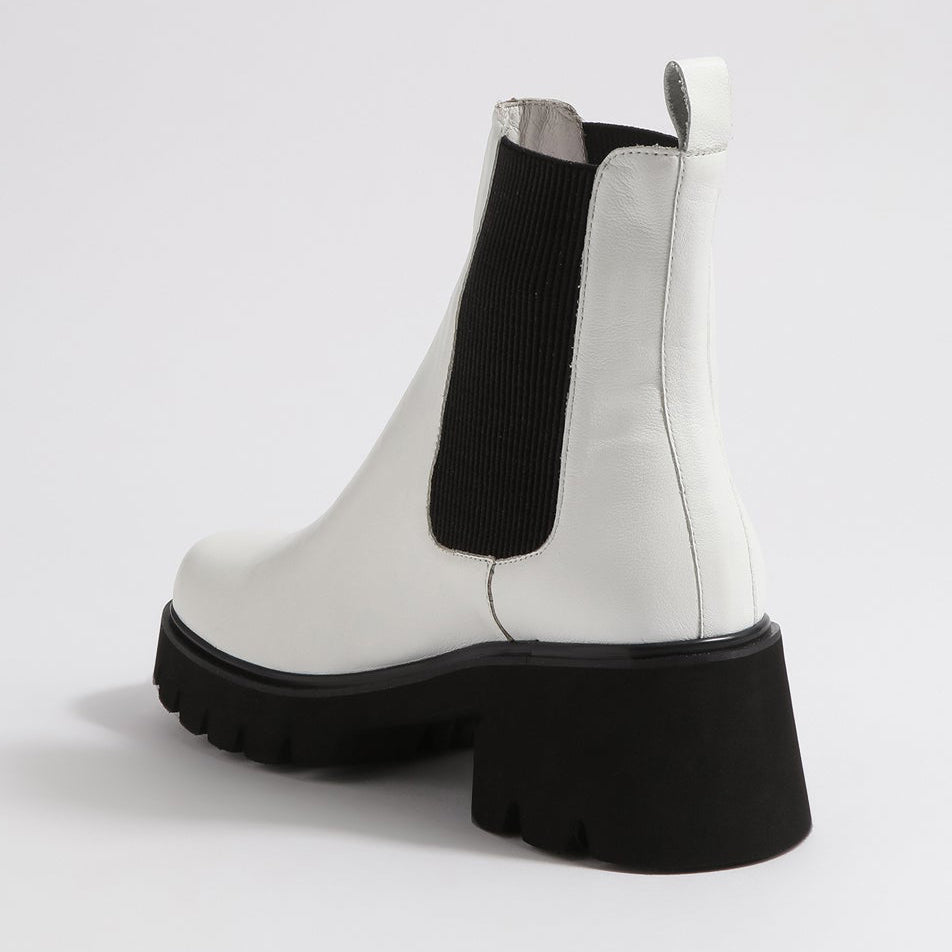 DJANGO & JULIETTE BARAKIOS WHITE - Women Boots - Collective Shoes 