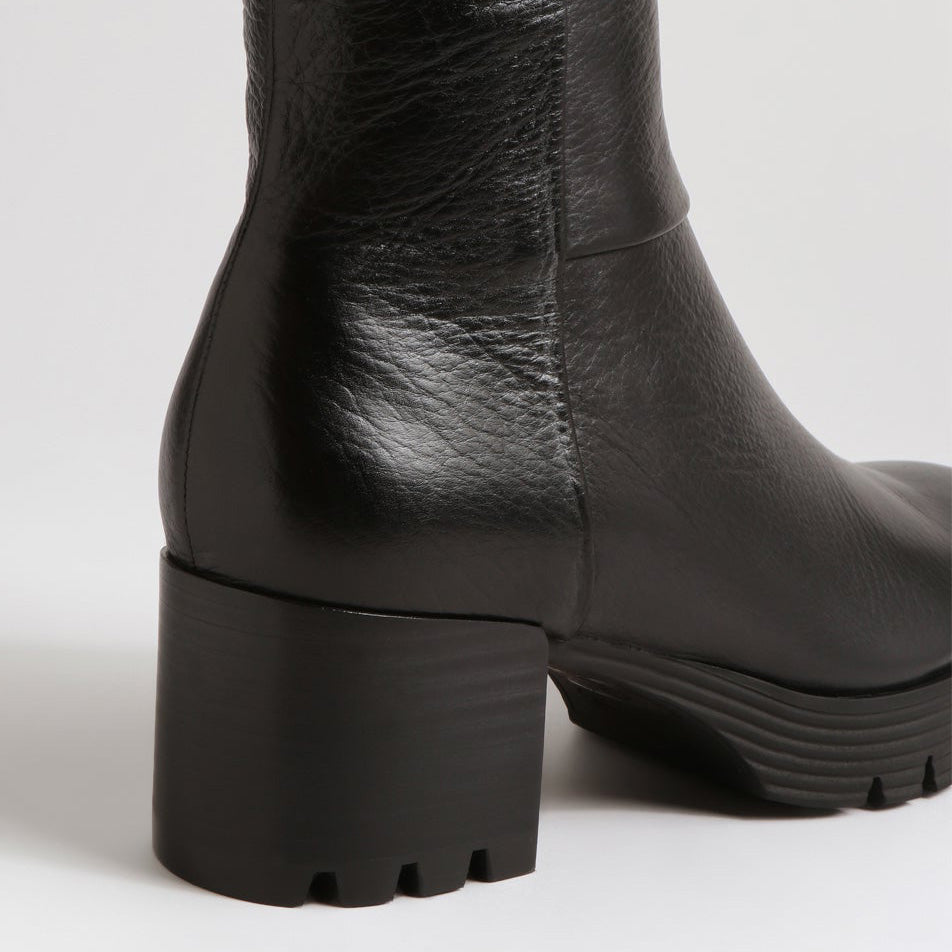 DJANGO & JULIETTE DIPPY BLACK - Women Boots - Collective Shoes 