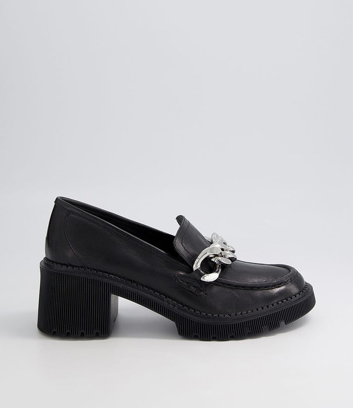 DJANGO & JULIETTE ZUSK BLACK - Women Loafers - Collective Shoes 