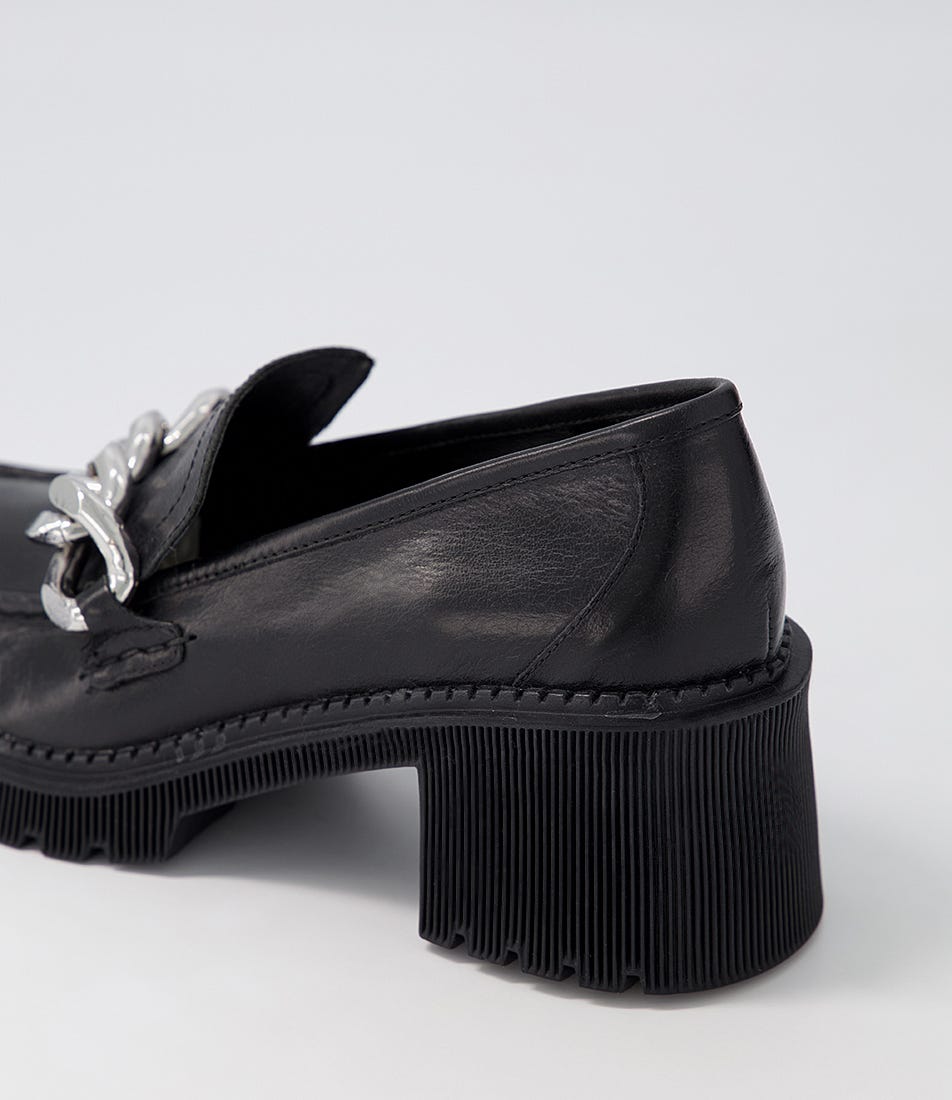 DJANGO & JULIETTE ZUSK BLACK - Women Loafers - Collective Shoes 