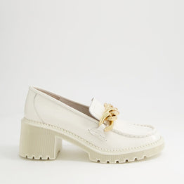 DJANGO & JULIETTE ZUSK IVORY - Women Loafers - Collective Shoes 