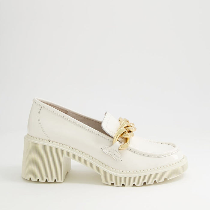DJANGO & JULIETTE ZUSK IVORY - Women Loafers - Collective Shoes 