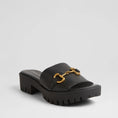 Load image into Gallery viewer, DJANGO & JULIETTE BELO BLACK - Women Slip On - Collective Shoes 
