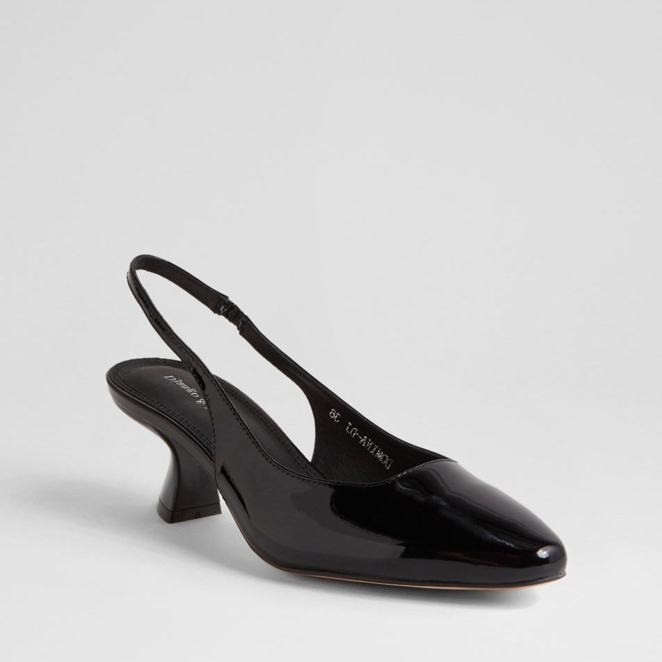 DJANGO & JULIETTE DOMINA BLACK - Women Heels - Collective Shoes 