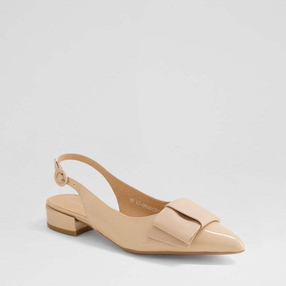 DJANGO & JULIETTE EVENNING NUDE PATENT - Women Sandals - Collective Shoes 