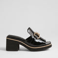 Load image into Gallery viewer, DJANGO & JULIETTE JAMMS BLACK PATENT - Women Heels - Collective Shoes 
