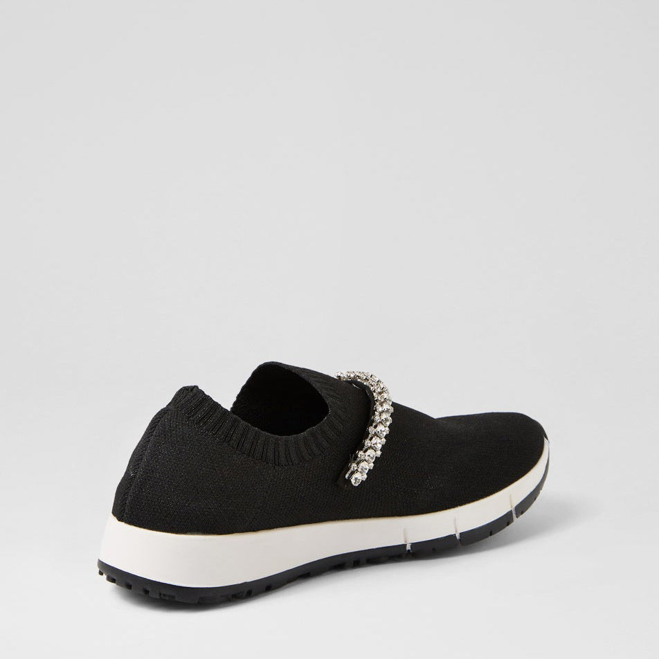 DJANGO & JULIETTE JOLO BLACK SILVER - Women Sneakers - Collective Shoes 