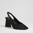 Load image into Gallery viewer, DJANGO & JULIETTE LESNOY BLACK SUEDE - Women Heels - Collective Shoes 

