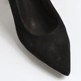 Load image into Gallery viewer, DJANGO & JULIETTE LESNOY BLACK SUEDE - Women Heels - Collective Shoes 
