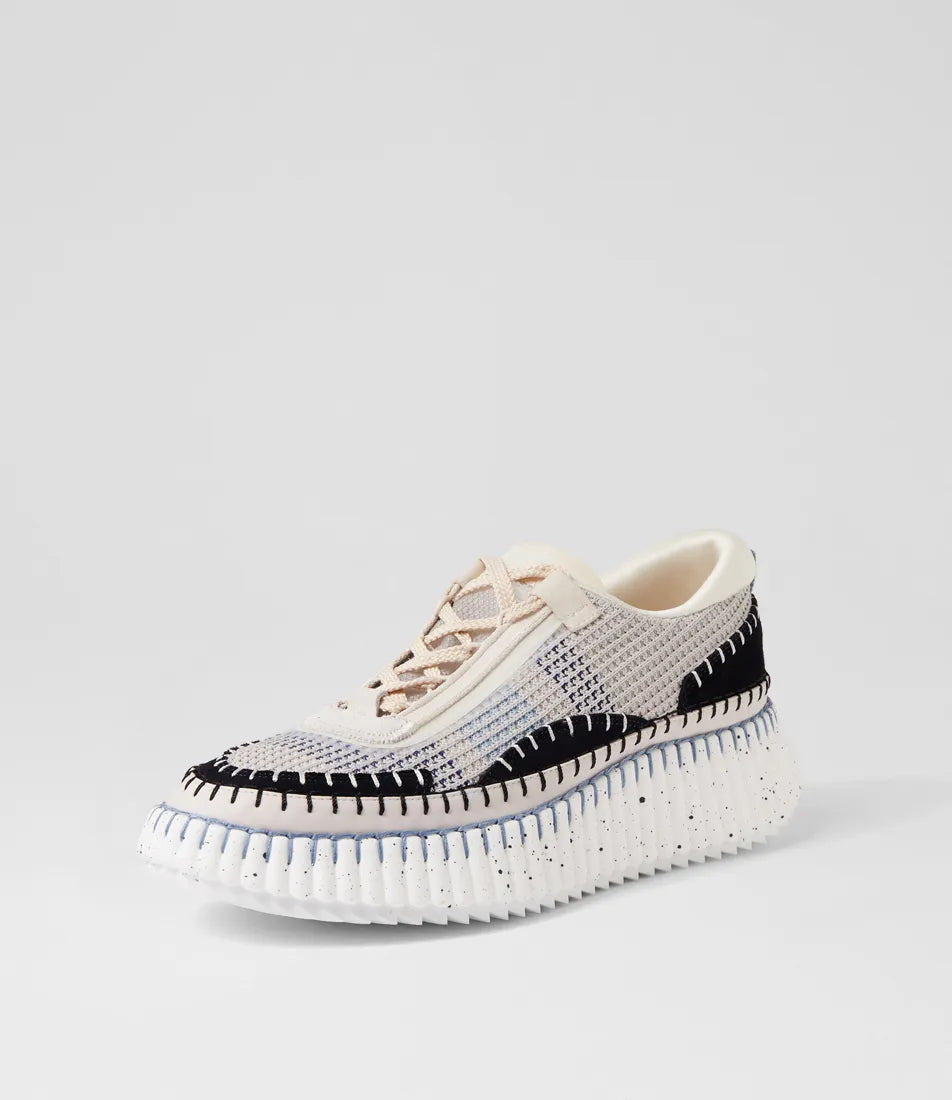DJANGO & JULIETTE COPEN BRIGHT BLUE MULTI - Women Sneakers - Collective Shoes 