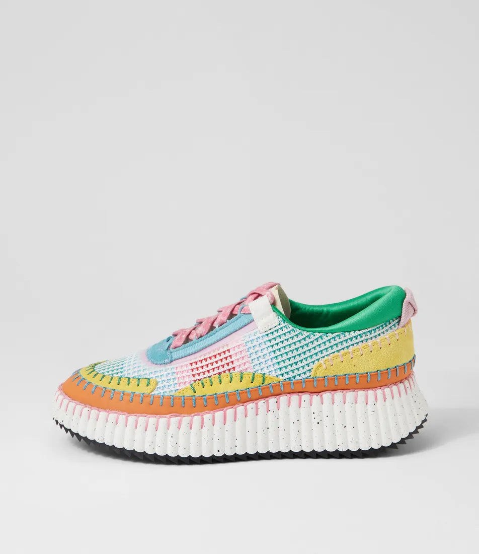 DJANGO & JULIETTE COPEN BRIGHT MULTI - Women Sneakers - Collective Shoes 