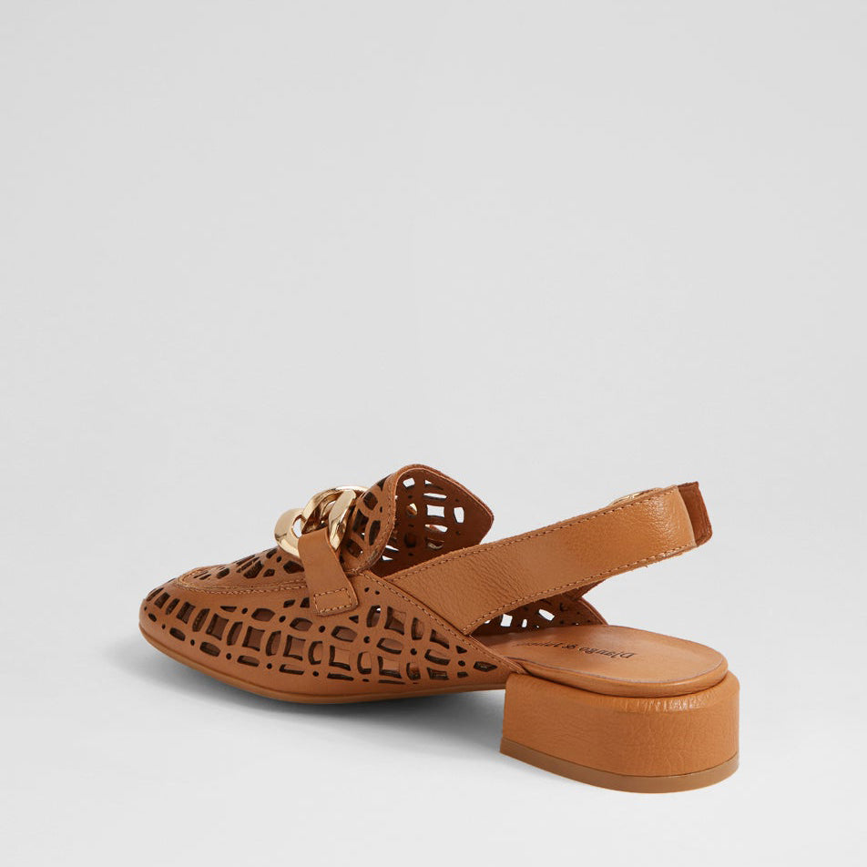 DJANGO & JULIETTE VOOPER DK TAN - Women Sandals - Collective Shoes 