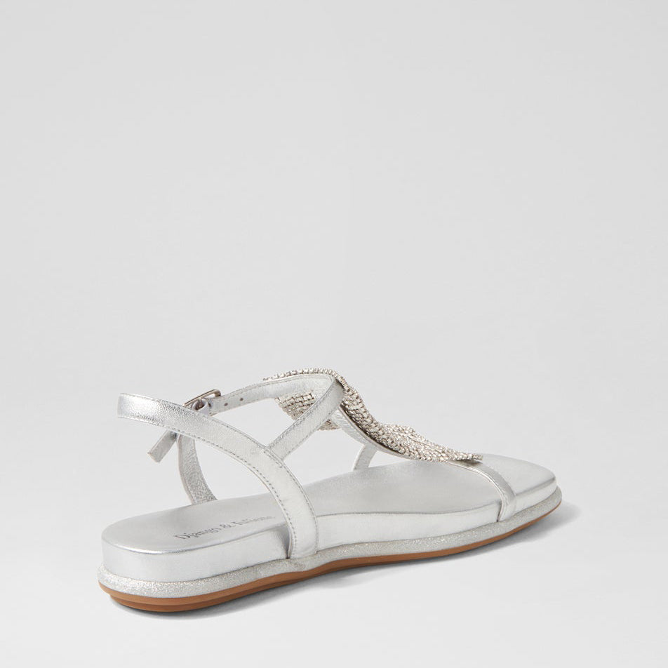 DJANGO & JULIETTE YERRYS SILVER - Women Sandals - Collective Shoes 