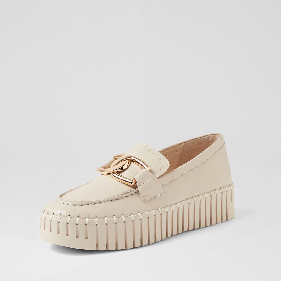 DJANGO & JULIETTE BRONTIS ALMOND - Women Loafers - Collective Shoes 