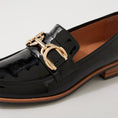 Load image into Gallery viewer, DJANGO & JULIETTE LANNCIS BLACK PATENT - Women Loafers - Collective Shoes 
