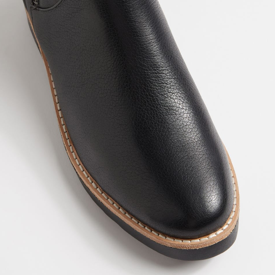 DJANGO & JULIETTE RHEMY BLACK TAN LEOP - Women Boots - Collective Shoes 