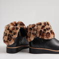 Load image into Gallery viewer, DJANGO & JULIETTE RHEMY BLACK TAN LEOP - Women Boots - Collective Shoes 
