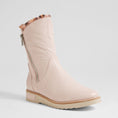 Load image into Gallery viewer, DJANGO & JULIETTE RHEMY DUSTY PINK LEOP - Women Boots - Collective Shoes 
