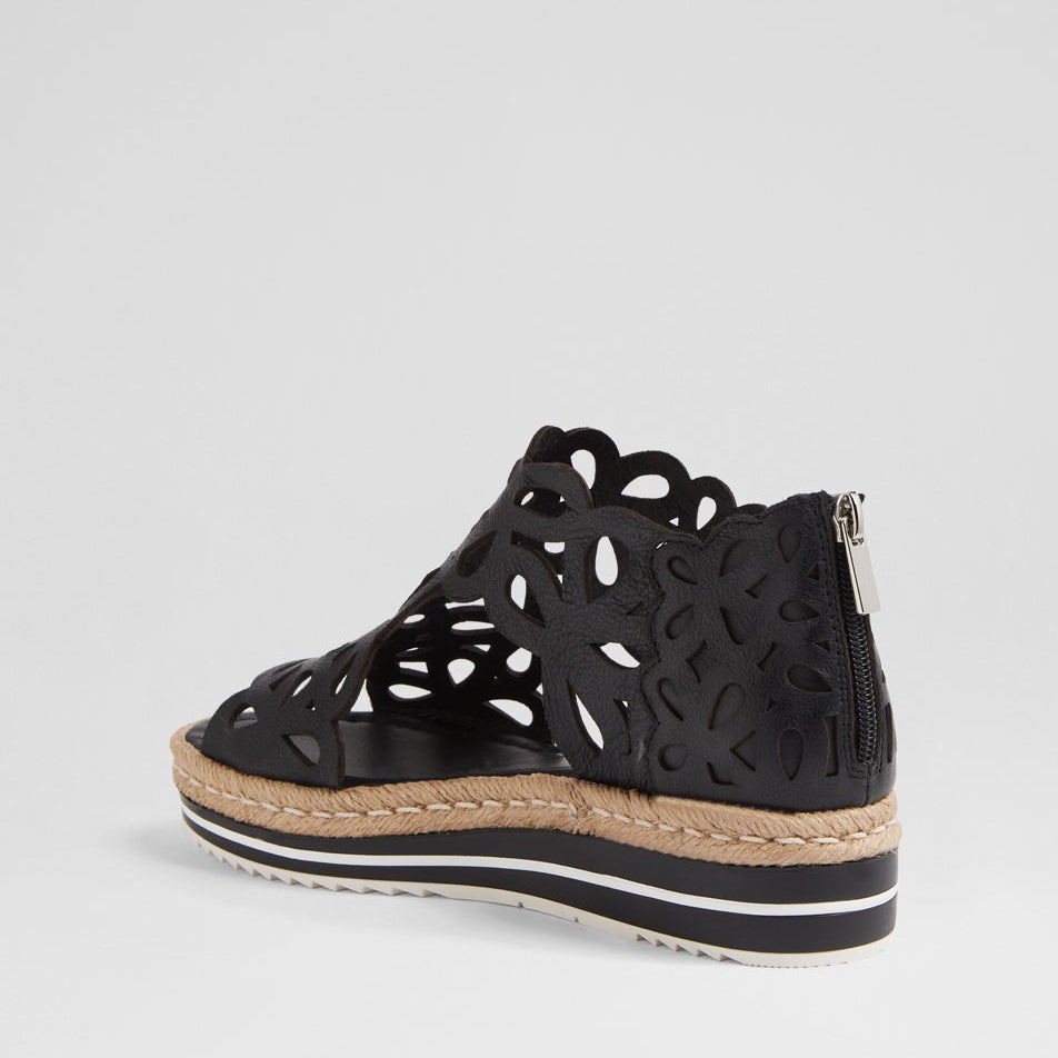 DJANGO & JULIETTE ADELY BLACK - Women Sandals - Collective Shoes 