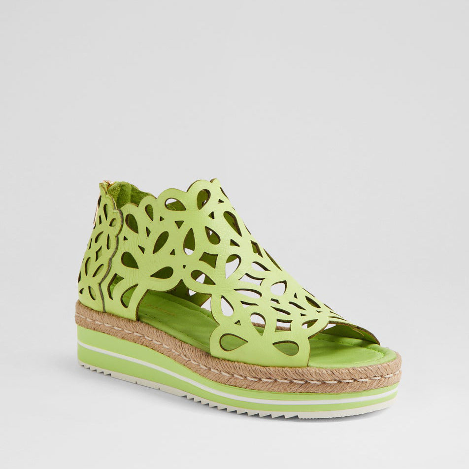 DJANGO & JULIETTE ADELY LT CITRUS - Women Sandals - Collective Shoes 