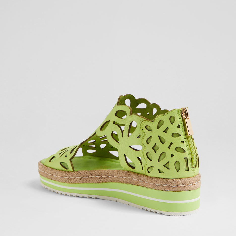 DJANGO & JULIETTE ADELY LT CITRUS - Women Sandals - Collective Shoes 