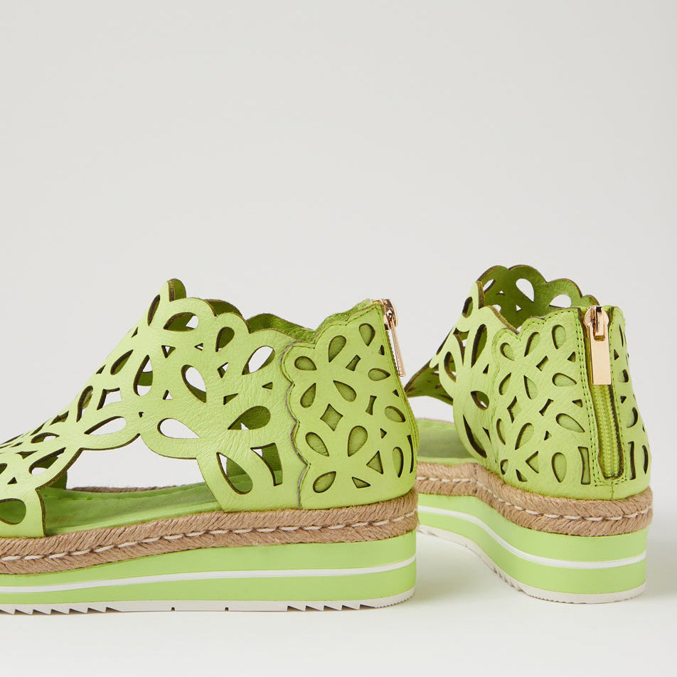 DJANGO & JULIETTE ADELY LT CITRUS - Women Sandals - Collective Shoes 