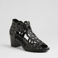 Load image into Gallery viewer, DJANGO & JULIETTE BUFORDES BLACK - Women Sandals - Collective Shoes 
