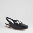 Load image into Gallery viewer, DJANGO & JULIETTE BOSSYS NAVY IVORY - Women Sandals - Collective Shoes 
