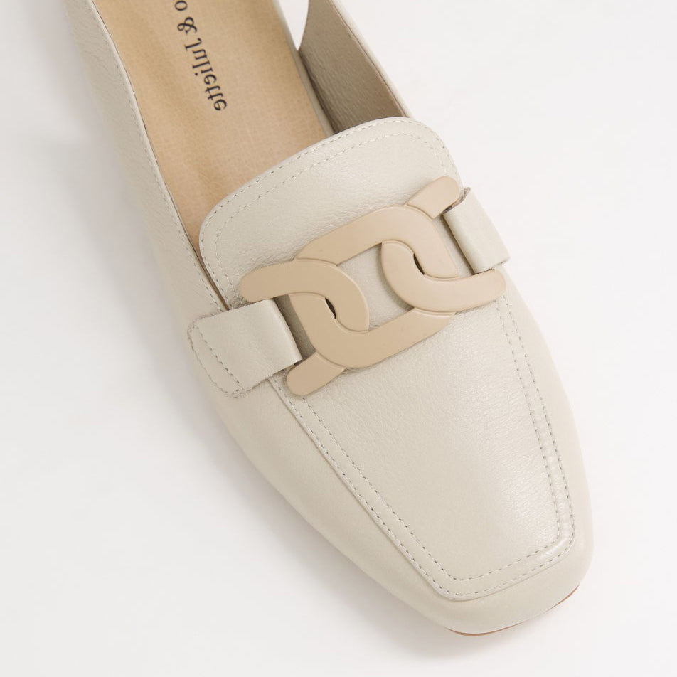 DJANGO & JULIETTE BOSSYS ALMOND CAFE - Women Sandals - Collective Shoes 