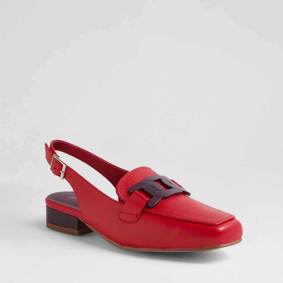 DJANGO & JULIETTE BOSSYS NEW RED PURPLE - Women Sandals - Collective Shoes 