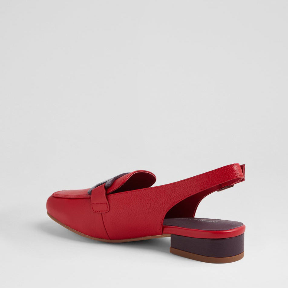 DJANGO & JULIETTE BOSSYS NEW RED PURPLE - Women Sandals - Collective Shoes 