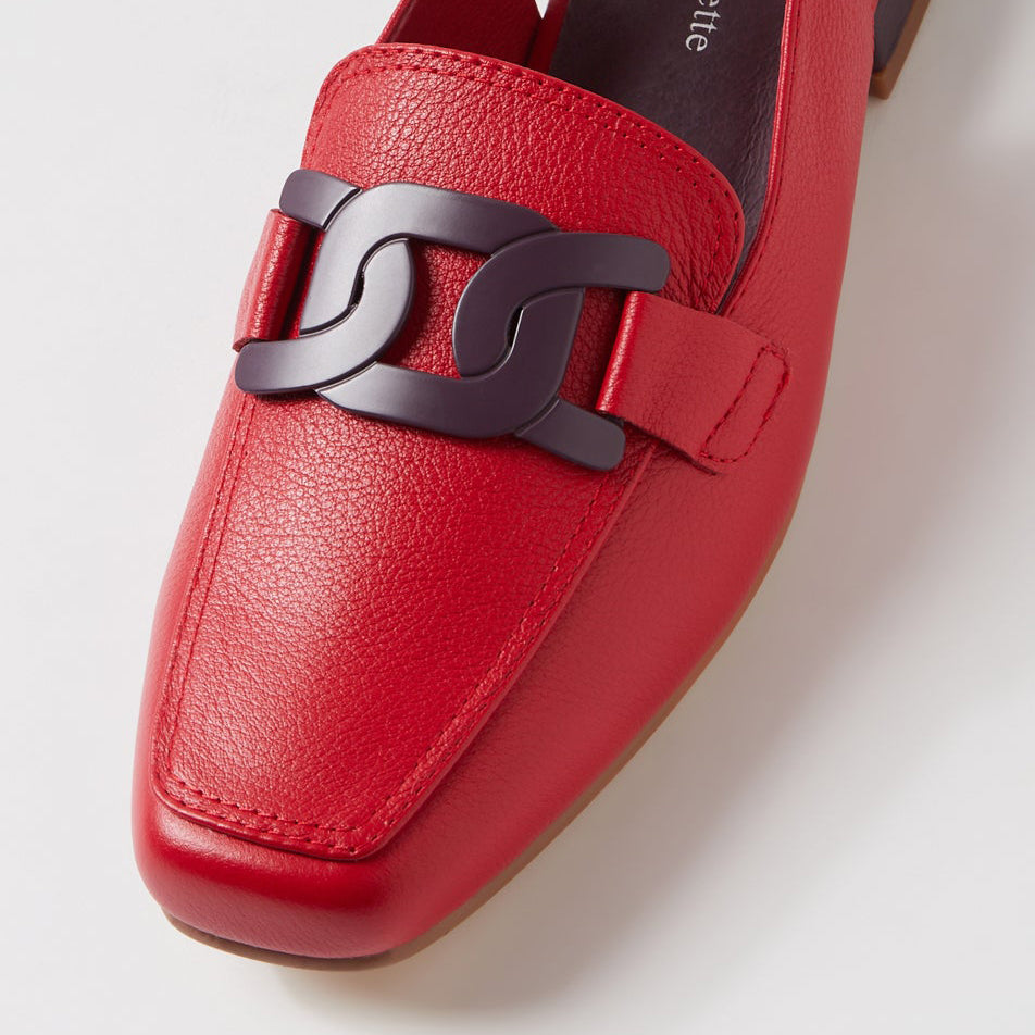 DJANGO & JULIETTE BOSSYS NEW RED PURPLE - Women Sandals - Collective Shoes 