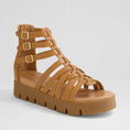 Load image into Gallery viewer, DJANGO & JULIETTE BRIANAT DK TAN - Women Sandals - Collective Shoes 
