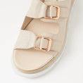 Load image into Gallery viewer, DJANGO & JULIETTE CHABLIS ALMOND - Women Slides - Collective Shoes 
