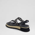 Load image into Gallery viewer, DJANGO & JULIETTE CAROLA BLACK - Women Sandals - Collective Shoes 
