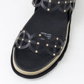 Load image into Gallery viewer, DJANGO & JULIETTE CAROLA BLACK - Women Sandals - Collective Shoes 
