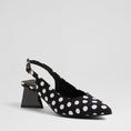 Load image into Gallery viewer, DJANGO & JULIETTE IHOPS BLACK WHITE - Women Sandals - Collective Shoes 
