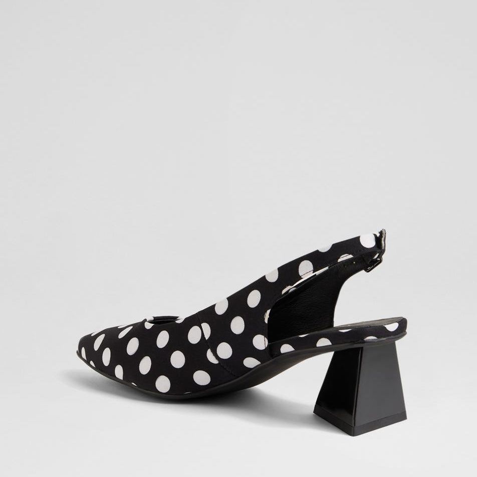 DJANGO & JULIETTE IHOPS BLACK WHITE - Women Sandals - Collective Shoes 