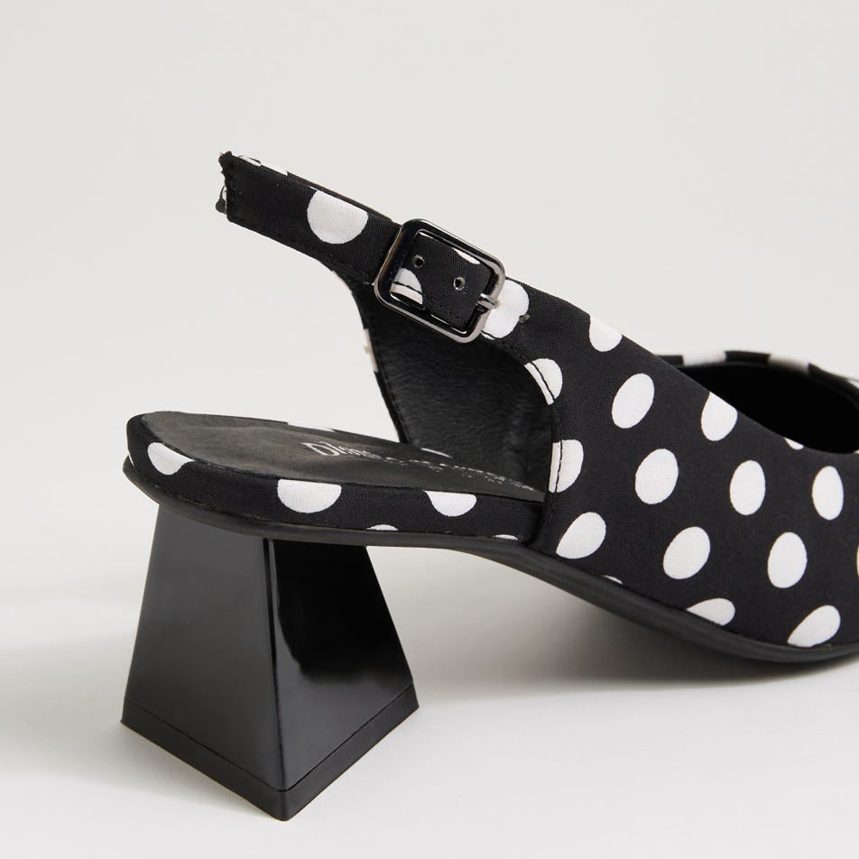 DJANGO & JULIETTE IHOPS BLACK WHITE - Women Sandals - Collective Shoes 