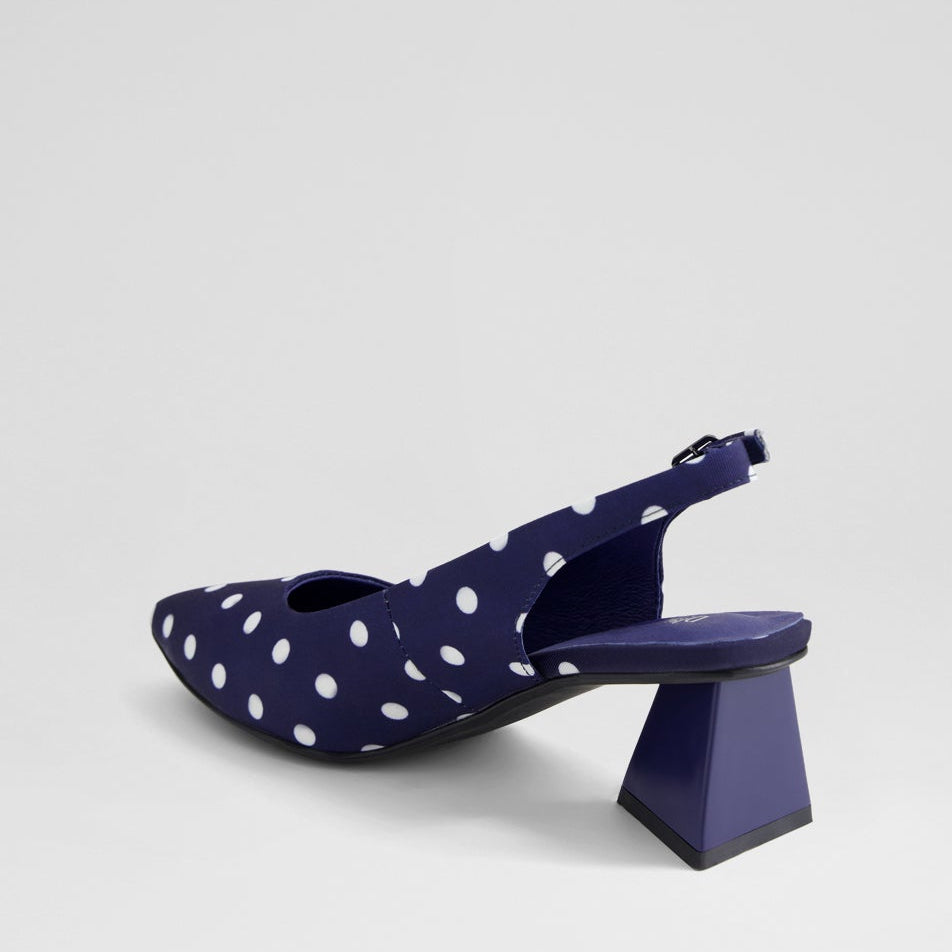 DJANGO & JULIETTE IHOPS NAVY WHITE - Women Sandals - Collective Shoes 